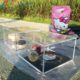 acrylic box with sliding lid